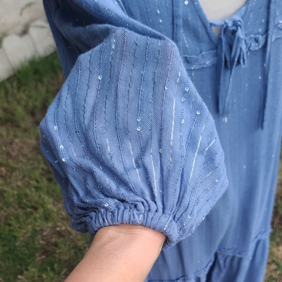 "Sundress" flowy boho & comfy summer dress - Picture 2 of 7